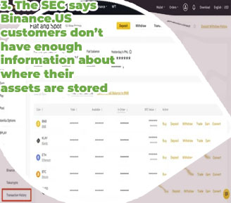 Selling crypto on binance